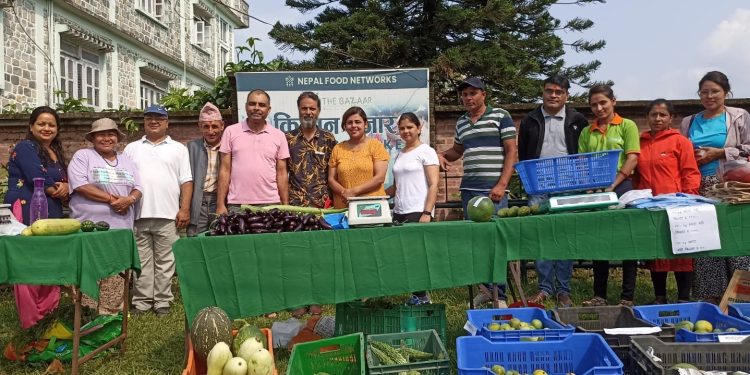 बजार सहकारीको शनिबारे किसान बजार फेरी सूरु