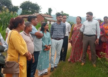 नयाँ प्रविधिमा मकै खेति गर्न पाउँदा किसान उत्साहित