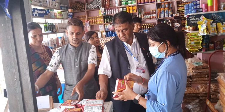 खाद्य स्वच्छताका लागि बजार अनुगमन