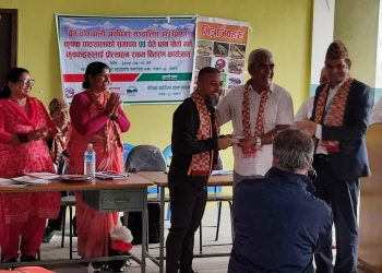 चैते धानमा कृषक पाठशालाः व्यवसायिक उत्पादनको प्रेरणा