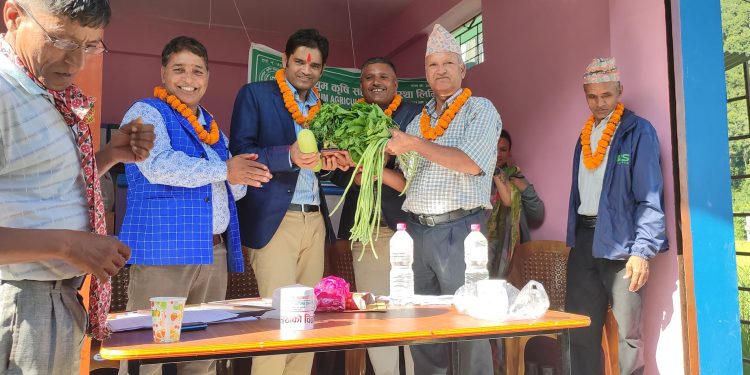 माझथुममा कृषि उपज संकलन केन्द्र