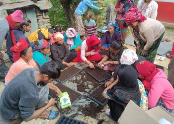 विकट गाउँका किसानहरु स्थलगत तालिमबाट उत्साहित