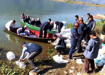 जलिय जैविक विविधताका लागि माछाका भुरा प्रवाह