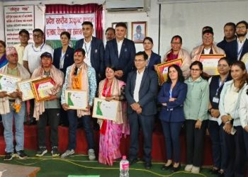 गण्डकी प्रदेशका पाँच किसानहरु पुरस्कृत