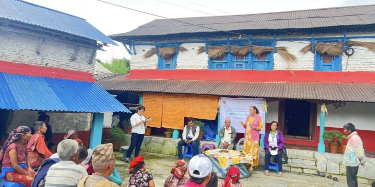 ग्रामीण क्षेत्रमा पोषण पाठशाला : सिमान्त समुह र रैथाने अन्नमा जोड